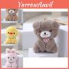 Charming Soft Animal Keychain In Bear Duck Rabbit And Puppy Styles For Bags