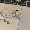 Light Luxury Adjustable Couple Bow Tie Rings - High-End Versatile Jewelry
