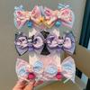 2026 New Style Kuromi Bow Hair Clips for Girls - Melody Hanfu Children's Headdress Accessories