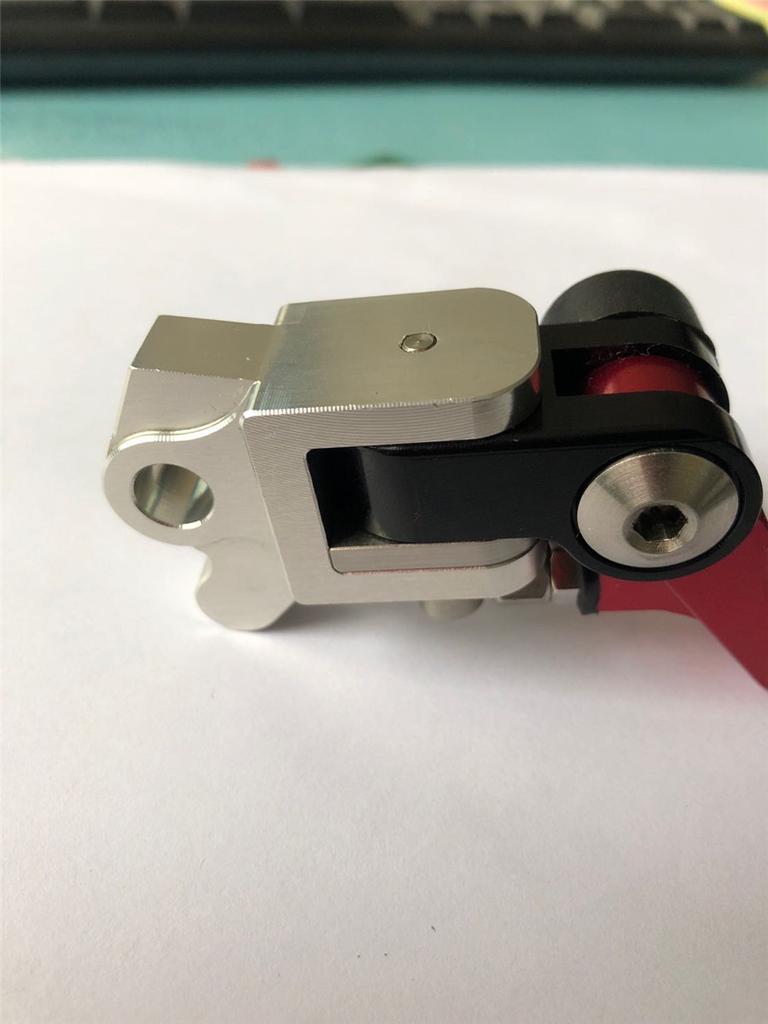 Red 4 Directions Folding Pivot Brake Lever For Honda CRE250X 2007-2012 CRF250R