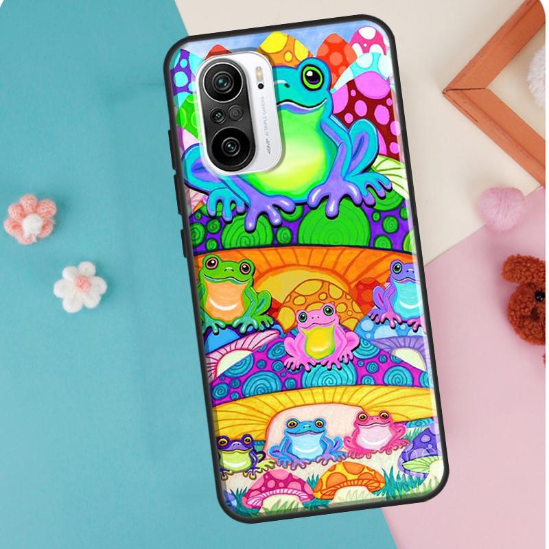 Frong Froggy Art Groovy Hippie Case For Xiaomi Mi 11T 12 Pro 12X Mi 11 Lite Ultra Cover For POCO X3 Pro X4 GT M3 M4 F3