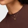 Gold-Plated Sterling Silver Teddy Bear Necklace - Luxury Clavicle Chain Design