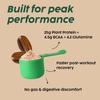 Plix Strength Plant Protein Powder 1 kg Chocolate Flavor With 25 g Protein Per Scoop Dairy Free Gluten Free Fitness Nutrition
