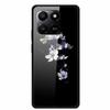Phone Case For Honor 400 Smart Play 10T Case Luxury Cartoon Tempered Glass Hard Back Cover For Honor X7d Case Coque Funda Shell