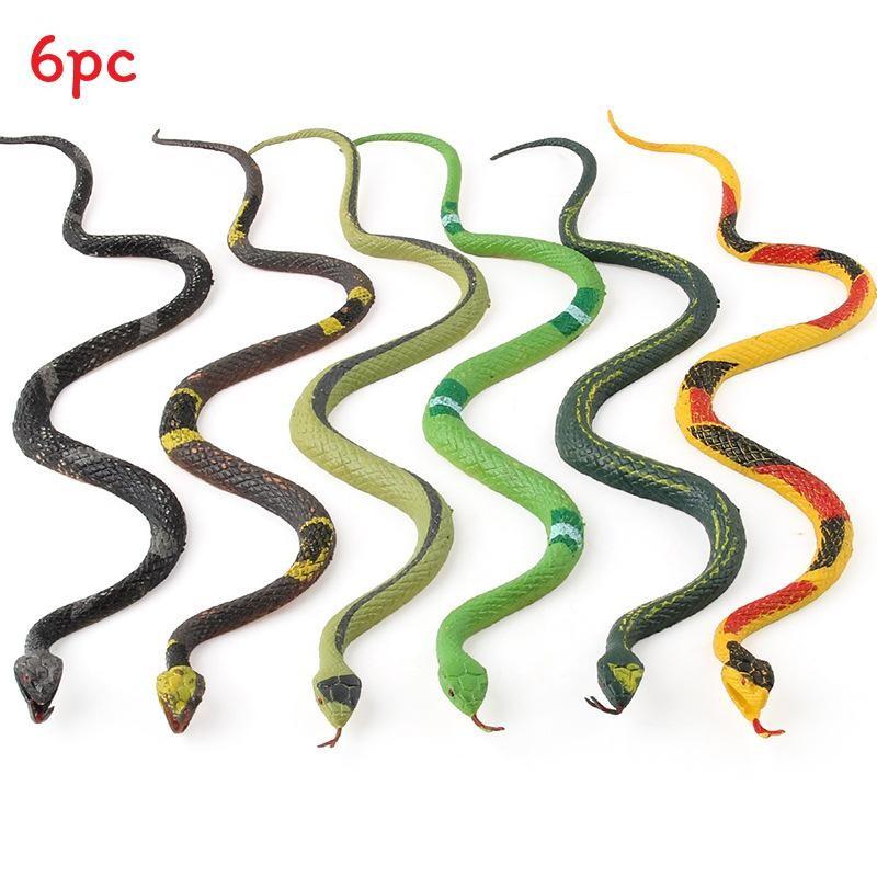 Static Wild Snake Animal Plastic Models Set For Classroom Teaching Nature Study
