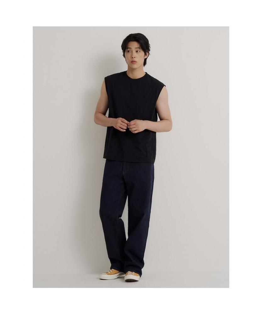 Binpolmen [Essential] Sleeveless T-Shirt Black