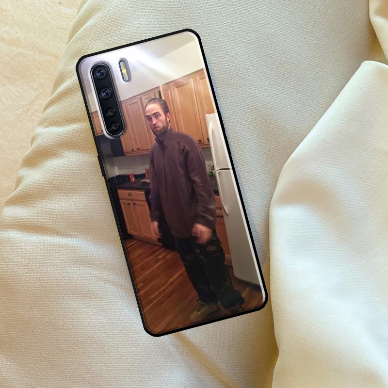 Robert Pattinson Standing Case For Oppo A60 A80 A40 A15 A16 A17 A57 A94 A74 A54 A76 A96 A18 A38 A58 A78 A98 A6 A5 Pro