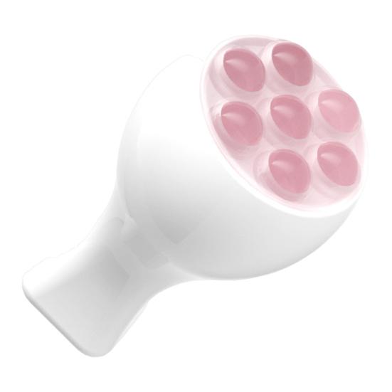 Jade Roller Face Massager Ice Roller Facial Guasha Tool 360 Degree Rotate Handheld Faux Crystal Ball Massager for Lift Firming Neck Skin Tightening