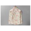 Mens Star Print Long Sleeve Shirt Casual Button Down Shirt with Pocket for Daily Wear