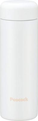 Peacock Water Bottle Screw Mug Mini 125ml Pearl White WS The-peacock AKJ-12