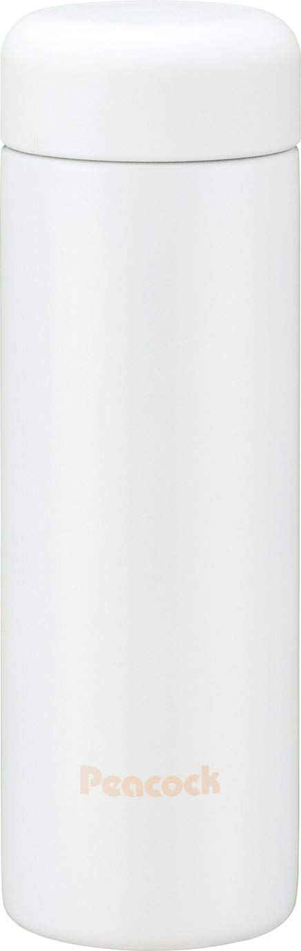 

Peacock Water Bottle Screw Mug Mini 125ml Pearl White WS The-peacock AKJ-12