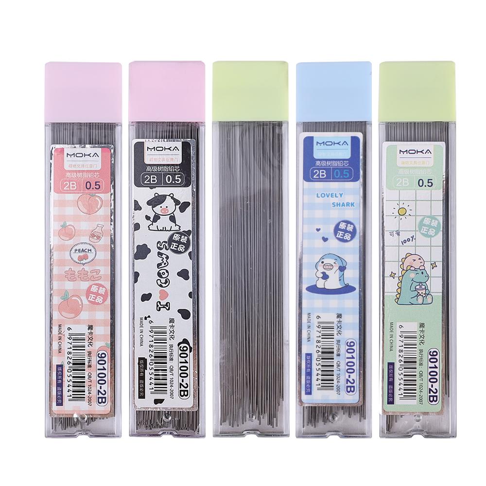 

2000-100 шт. Механические карандашные стержни 0,5/0,7 мм Большая емкость Сменные карандашные стержни для студентов, офисная канцелярия