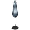 Garden Umbrella with Base 270 X 270 Cm Polyester Rectangular