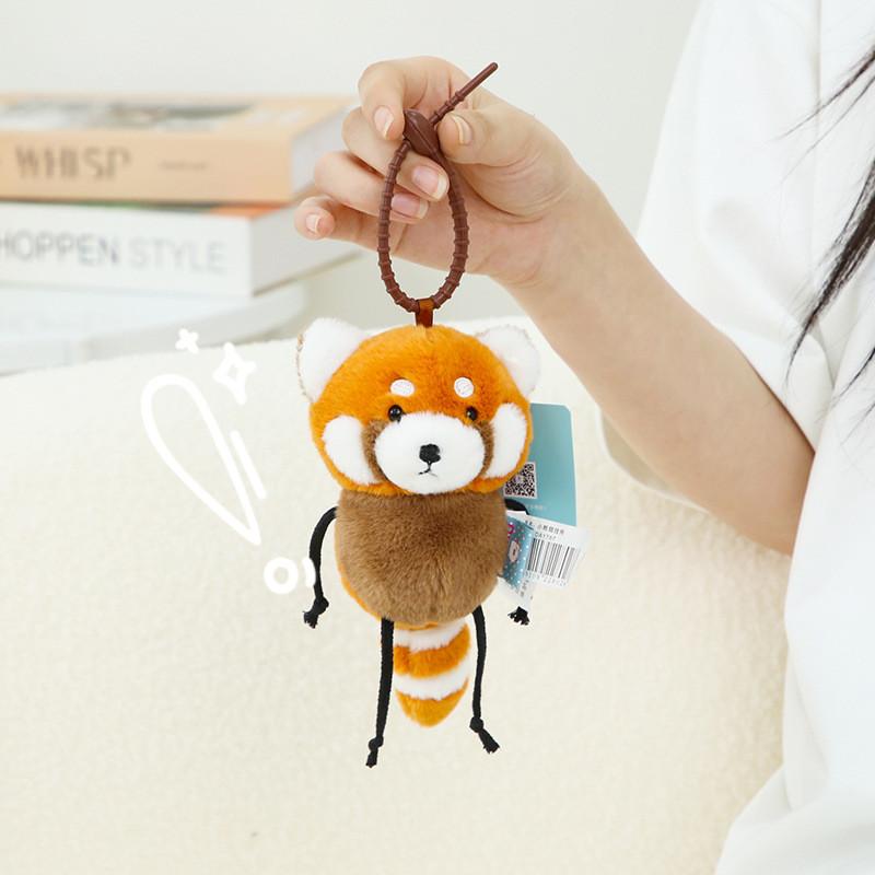 Entzückender 19cm Panda Plüschanhänger Kuscheltier Niedliche Tierpuppe Für Kinder Geburtstagsgeschenke