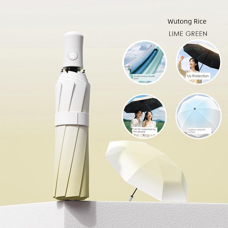 High-Quality Automatic Umbrella for Women, Dual-Use for Sun and Rain, Foldable Umbrella, Sun Umbrella, Uv Protection, Sunshade Umbrella for Men