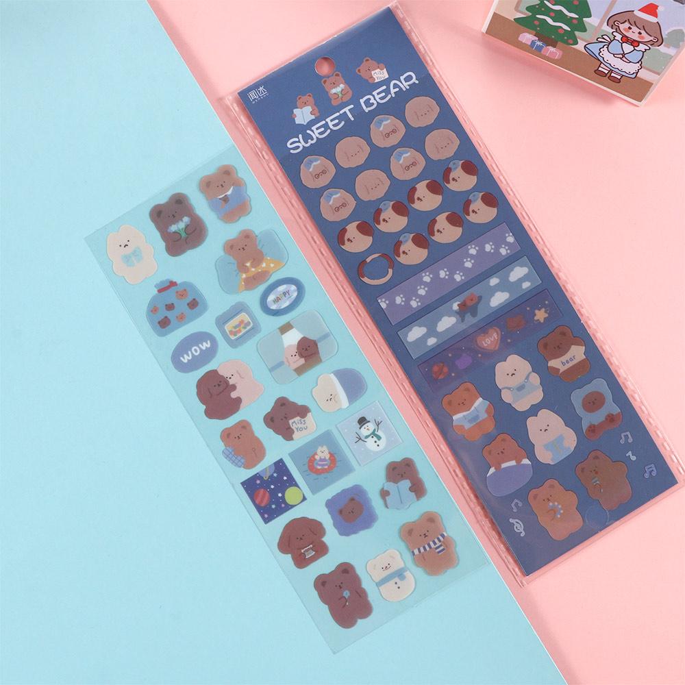 

PET Label Scrapbooking Stationery Sticker Handbook Decoration Decoration Paper Decorative Stickers