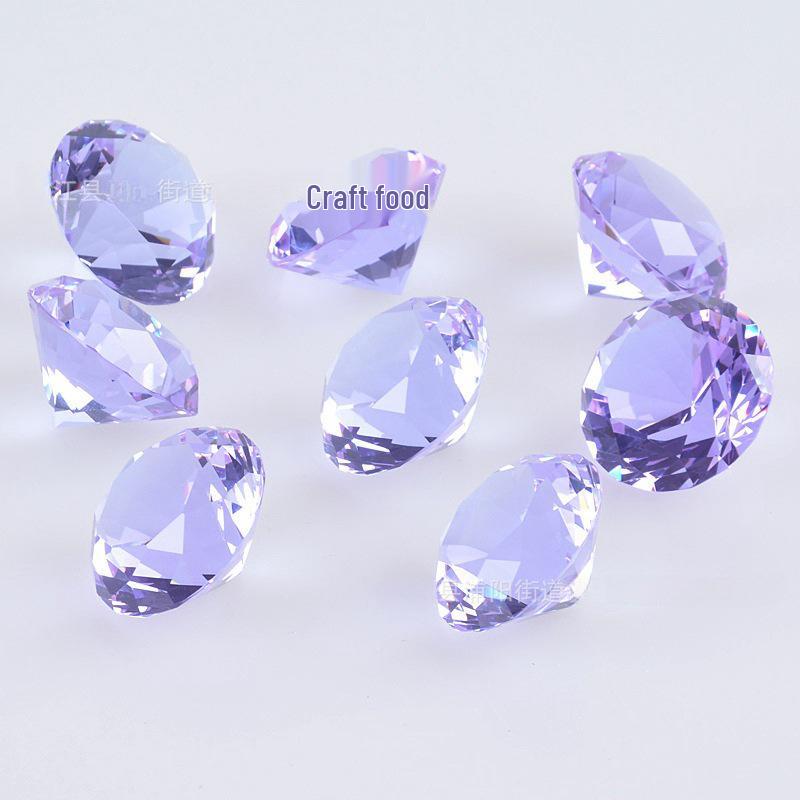 

Красочный хрустальный бриллиант, декоративное украшение 40mm