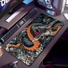 Green Chinese Dragon Gaming Mouse Pad Waterproof Nonslip Large Desk Mat