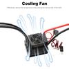 Waterproof 3660 3300KV Brushless Motor 80A  Brushless ESC Programming Card With Motor Heat Sink Cooling Fan  Combo Set for 1Celsius8 Remote Control Ca