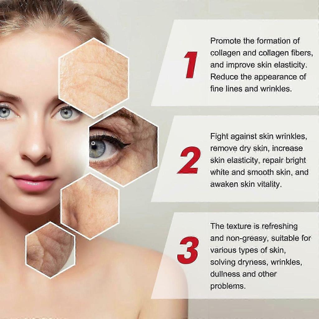 Firming Anti-aging Cream With Centella Asiatica And Hyaluronic Acid, Deep Moisturizing And Nourishing Creameffectively Reduces Fine Lines