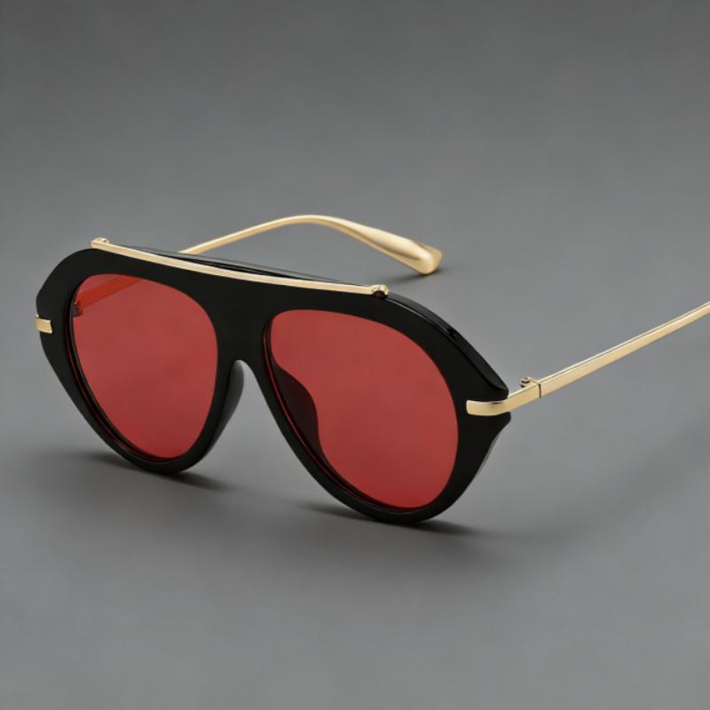 Extra-large Pilot Sunglasses for Men Women Modern Vintage Style Outdoor Activities Street Photography UV Resistant Glasses