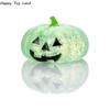 Soft Texture Halloween Pumpkin Squeeze Toy Tpr Stretch Slow Rebound Vent Toy Glittering Elastic Pinching Squishy Fidget Toy