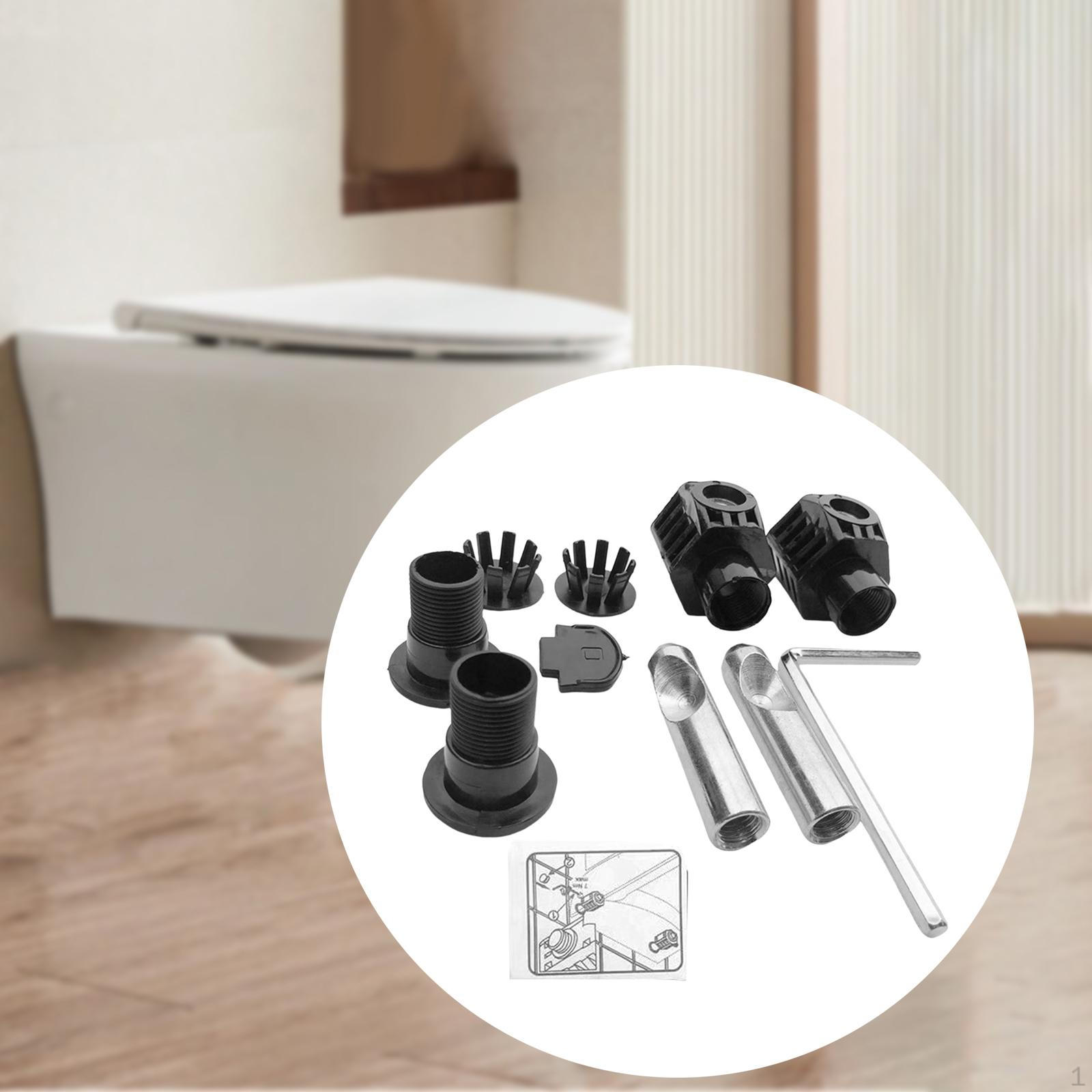 

Wall Mounted Toilet Fixing Kits Screws Bolts Multiuse Sturdy Bathroom Parts Practical Hardware