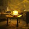 Rechargeable Atmosphere Lights With16 Colors Dimmable Bedside Lamp with BT Speaker Galaxy Projector Light for Bedroom