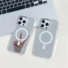 Make Up Mirror For Magnetic Magsafe Case For iPhone 13 14 16 Pro Max 12 Pro 11 15 Thin Wireless Charging Cover For iPhone 12 Pro