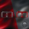 For BMW X3 F25 2011-2017 X4 F26 2014-2017 Rear Console Air Outlet Cover Trim Soft Real Carbon Fiber Car Interior Accessories