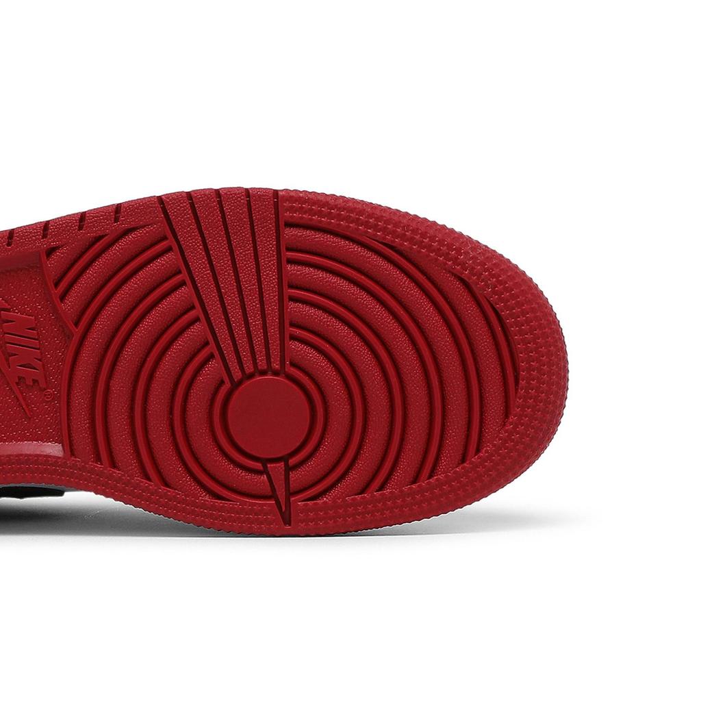 Air Jordan 1 Low Grade School 'White Gym Red' (Unisex) White / Gym Red / Black Kids' Basketball Shoes 553560 118
