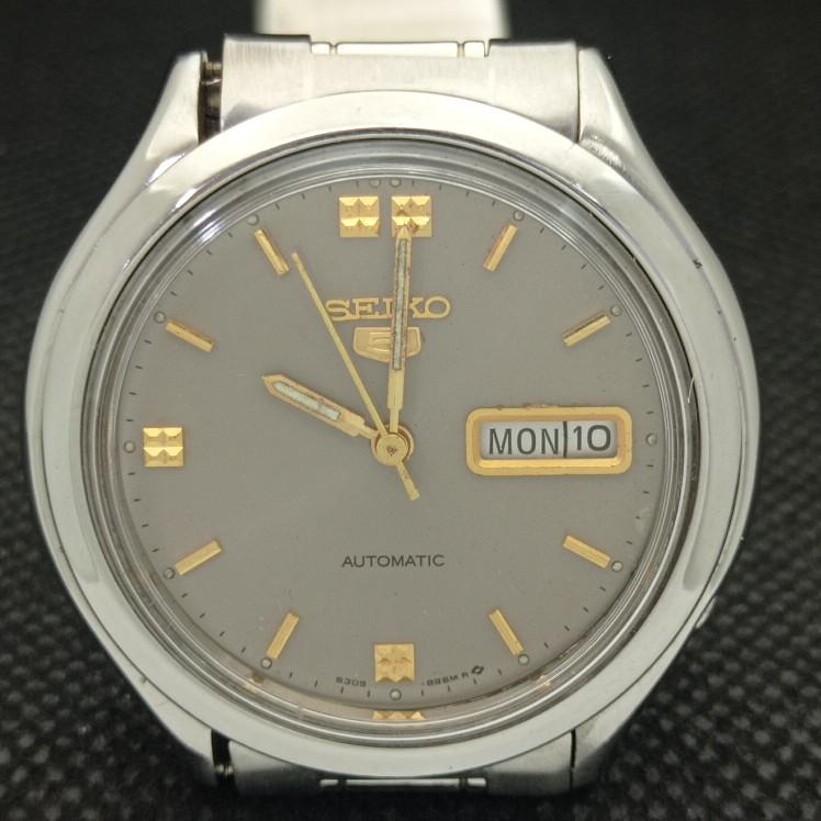 CEAS SEIKO 5 AUTOMATIC JAPONEZ BĂRBĂTESC CU CADRAN ORIGINAL, VINTAGE, FOLOSIT, 621b-a413568-2 SKU621b-a413568