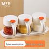 3-Piece Glass Seasoning Jars Set
