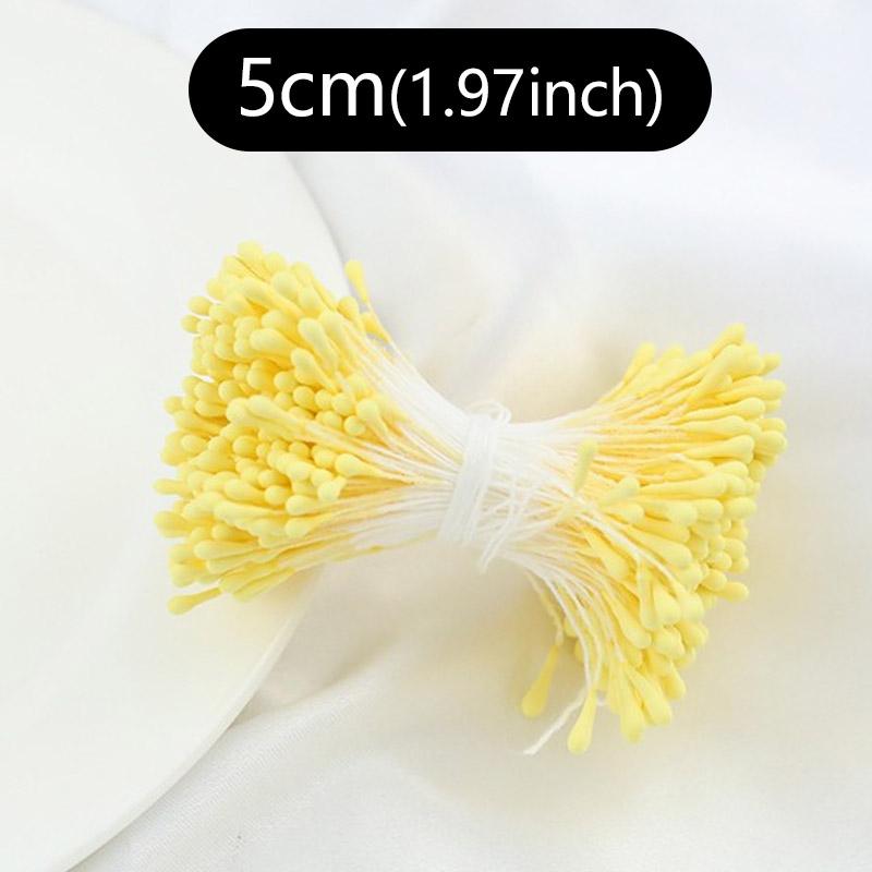 400 Stück 2mm Moulti Optionen Künstliche Blume Staubfäden Mini Perle Floral Stempel Für Blumenarrangements und DIY Herzen Heimdekoration