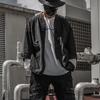 CR New Men's Jacket Coat China-Chic Functional Japanese Loose Reflective Men's Jacket Cardigan Taoist Robe