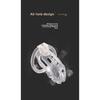 BDSM Male Penis Lock Chastity Cage with Lock 3 Rings Resin Virginity for Men Breathable Cock Ring Penis Restrain Adult Sex Toys