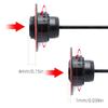 16.5Mm Original Embedded Flat Car Parking Sensor Parktronic Reverse Probe Ultrasonic Matte For Backup Rada