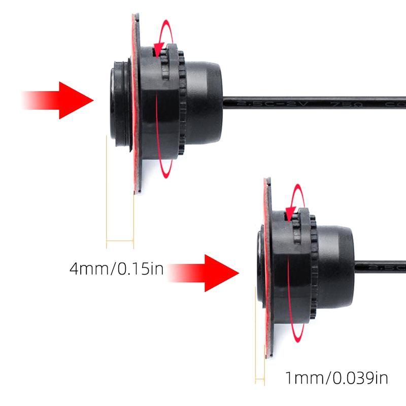 16.5Mm Original Embedded Flat Car Parking Sensor Parktronic Reverse Probe Ultrasonic Matte For Backup Rada