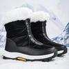 Women's Plus Velvet Warm High-Top Snow Boots - Thick Cotton, Cross-Border, Plus Size