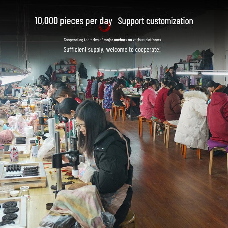 Ancient Ginseng Incense Beads Bracelet: Natural DIY Medicinal Incense Beads for Portable Relaxation