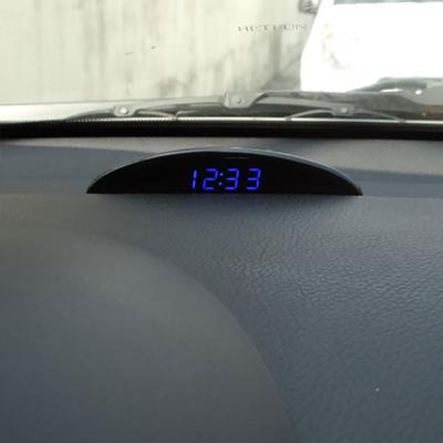 Electronic Clock 3-in-1 Function Shading Visor ABS LED Electronic Clock for Car