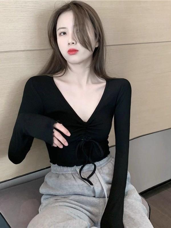 2025 Niche Autumn Slim-Fit Long-Sleeved Fashion Top for Women