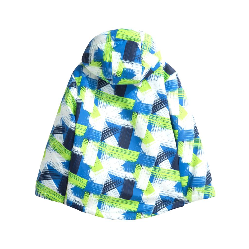 WOWULOVELY Snowboarding Apparel Set for Skiing and Sizes Jacket and Pants Waterproof and Warm for Snow Play Top and Bottom Size Kids' Boys,