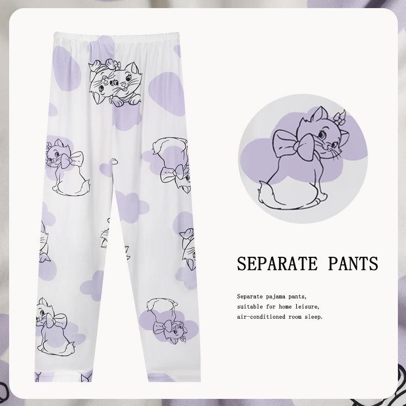 Women's Cartoon Cute Slim Fit Imitation Cotton Pants - Spring, Summer & Autumn Styles