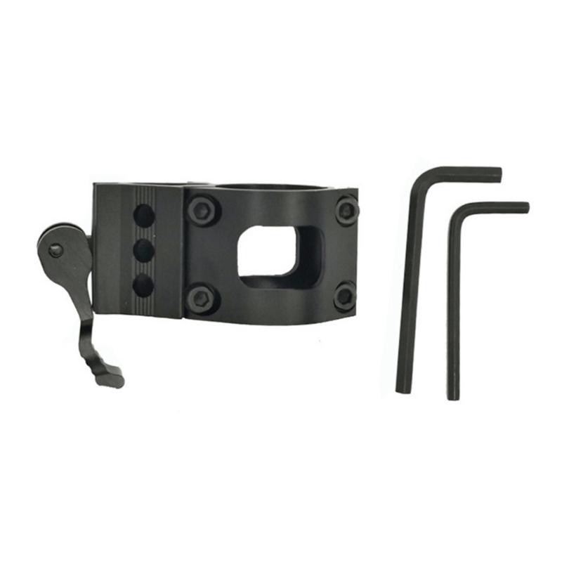 Flashlight Scope Mount Holder Alloys Flashlight Tube Clamps Sight Brackets Tactically Rings Flashlight Torches Rail Moun