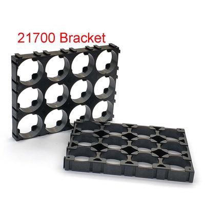 21700 Battery Holder Bracket Cell Safety Anti Vibration Plastic Brackets for 21700 Batteries Diameter 21.2MM 21.7MM
