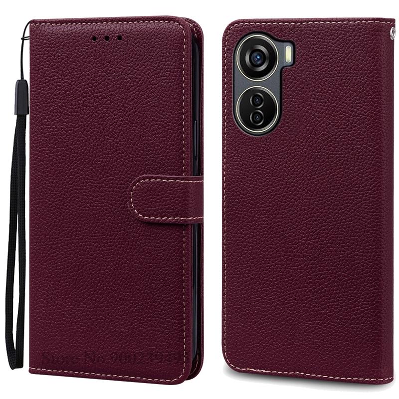 For ZTE Blade V40 Design Case Wallet Leather Flip Case For ZTE Blade V40 Design Case Stand Book Cover Coque Fundas