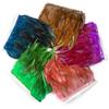 1 Meter Colorful Chicken Feather Tassel Decorated On Tape Chicken Feather With Sewing Fly Dress Lace Decoration