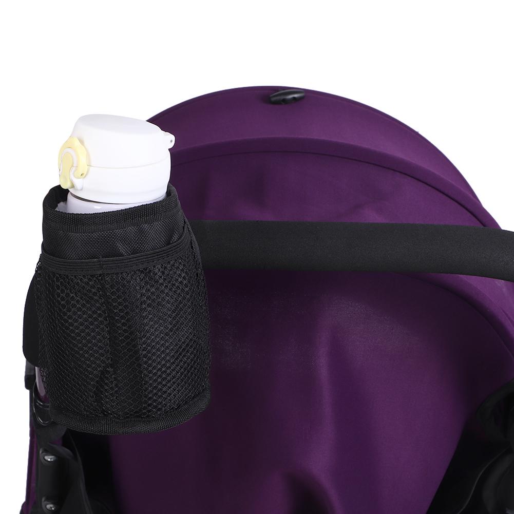 Waterproof Baby Stroller Bottle Cup Holder Drink Pocket Bag for Pushchair Pram Wheelchairs Accessories