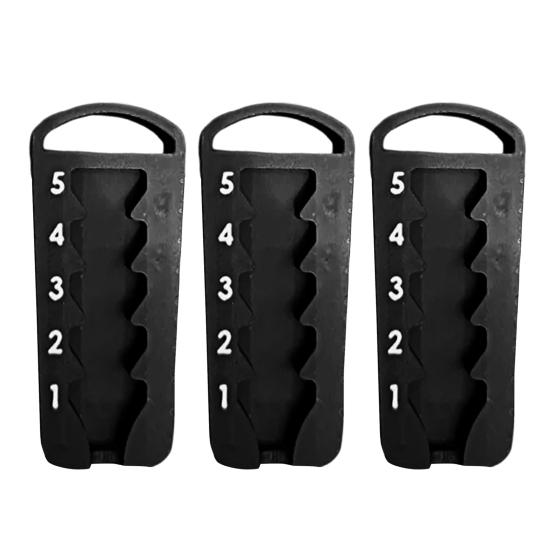 Adjustable Golf Tee Height Tool Precision Tee Height Setter for Consistent Swings Multi-functional Tee Holder for Golf Bags
